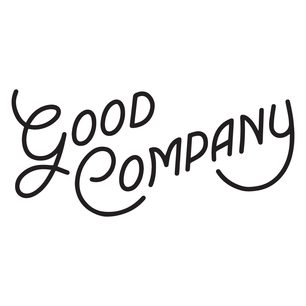 Logo: "Good Company" written in large, friendly letters.